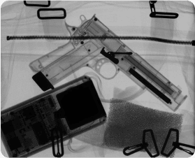 Handgun image xray