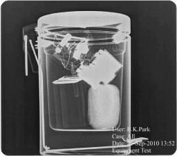 Handgun image xray