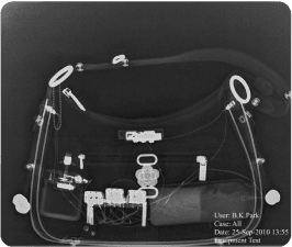 Handgun image xray